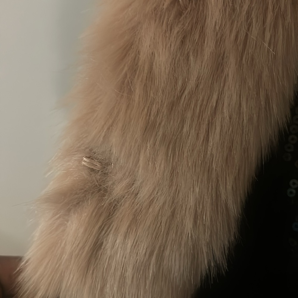 🎉3X HOST PICK🎉 Bagatelle Chic Faux Fur Vest in Blush - Picture 5 of 7